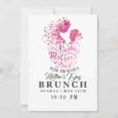 ハッピーマザーズデイブランチ 招待状 (正面)