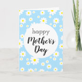 ハッピーマザーズデイブルーデイジー カード (正面)