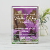ハッピーマザーズデイブレックファストイベントフローラ 招待状 (スタンド正面)