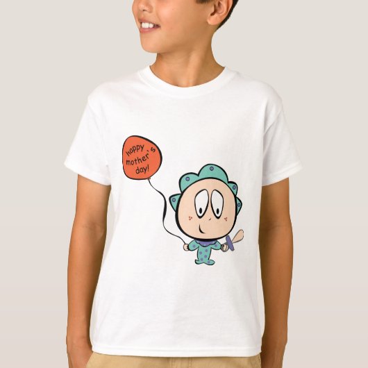 ハッピーマザーズデイベビー Tシャツ (正面)