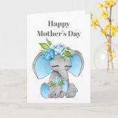 ハッピーマザーズデイホリデーカード カード (黄色い花)