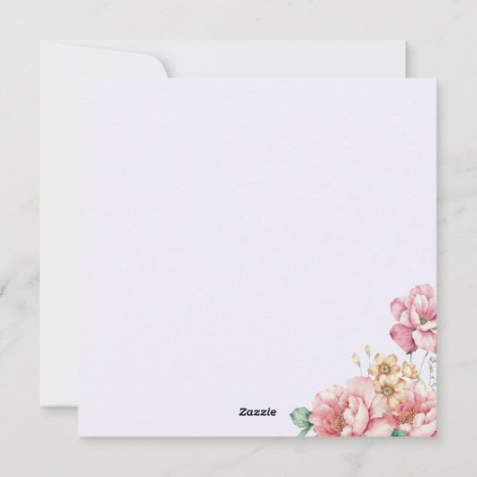 ハッピーマザーズデイホリデーカード シーズンカード (裏面)