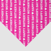 ハッピーマザーズデイホワイトオンホットピンクティッシュペーパー 薄葉紙 (詳細)