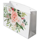 ハッピーマザーズデイボーエレガントホバララージ ラージペーパーバッグ (裏面アングル)