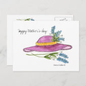 ハッピーマザーズデイポストカード ポストカード (正面/裏面)
