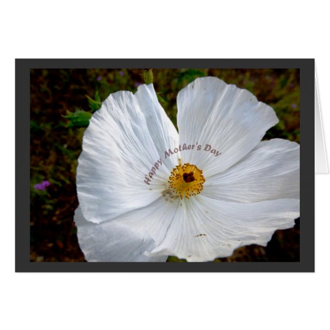 ハッピーマザーズデイポピーカード (正面横)