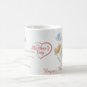 ハッピーマザーズデイマグカップ コーヒーマグカップ (中央)