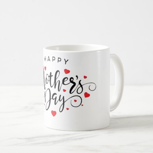 ハッピーマザーズデイマグ コーヒーマグカップ (正面右)