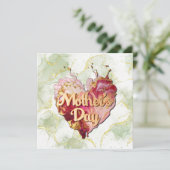 ハッピーマザーズデイモダンホリデーカード シーズンカード (スタンド正面)