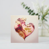 ハッピーマザーズデイモダンホリデーカード シーズンカード (スタンド正面)