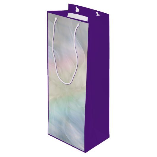 ハッピーマザーズデイヨガママデザイン ワインギフトバッグ (裏面アングル)