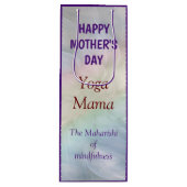 ハッピーマザーズデイヨガママデザイン ワインギフトバッグ (正面)