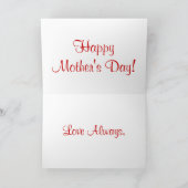 ハッピーマザーズデイレッドイエローローローズアイ カード (内部)