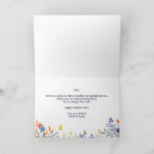 ハッピーマザーズデイワイルドフラワーフローラ カード (内部)