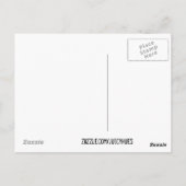 ハッピーマザーズデイヴィンテージデイジーフラワーポストカード ポストカード (裏面)