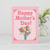 ハッピーマザーズデイ感じスタイルブーケ (スタンド正面)