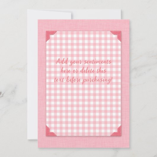 ハッピーマザーズデイ感じスタイルブーケ (裏面)