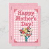 ハッピーマザーズデイ感じスタイルブーケ (正面/裏面)