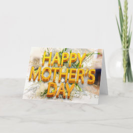 ハッピーマザーズデイ招待状 招待状