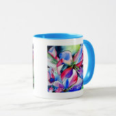 ハッピーマザーズデイ春アザレアフラワーマグ マグカップ (正面右)