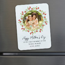 ハッピーマザーズデイ水彩バラフローラ写真