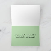 ハッピーマザーズデイ神の恵みのアヒル カード (内部)