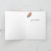 ハッピーマザーズデイ素敵な継母の羽 カード (内部)