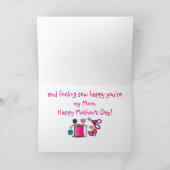 ハッピーマザーズデイ裁縫 カード (内部)