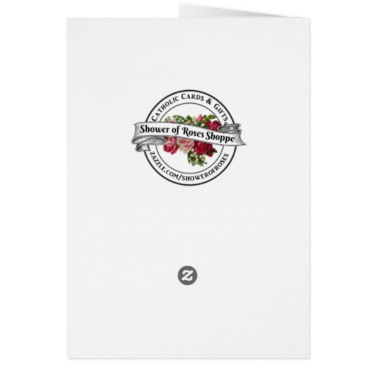 ハッピーマザーズデイ賛美ヴァージンメアリーピンクローズ (裏面)