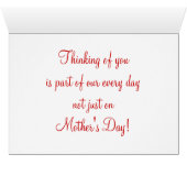 ハッピーマザーズデイ赤と黒の渦巻きハート (内部横(下))