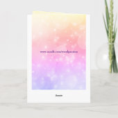 ハッピーマザーズデイ霊気ママデザインカード カード (裏面)