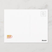 ハッピーマザーズデイ黄色い花 ポストカード (裏面)