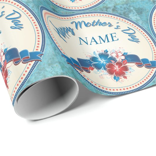 ハッピーマザーズデイ11ラッピング紙 ラッピングペーパー (ロールコーナー)