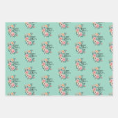 ハッピーマザーズデイ2025 ラッピングペーパーシート (正面)