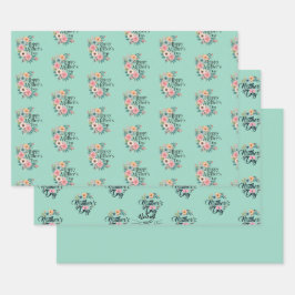 ハッピーマザーズデイ2025 ラッピングペーパーシート