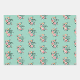 ハッピーマザーズデイ2025 ラッピングペーパーシート