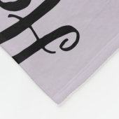 ハッピーマザーズデイ8フォトコラージュパープル フリースブランケット (角)