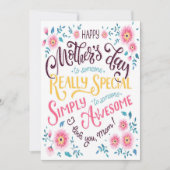 ハッピーマザーズデイ |からスペシャルとマ素晴らしム シーズンカード (正面)