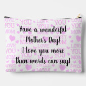 ハッピーマザーズデイ アクセサリーポーチ (裏面)