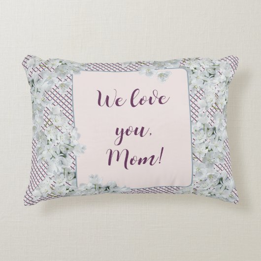 ハッピーマザーズデイ アクセントクッション (正面)