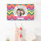 ハッピーマザーズデイ – カスタム写真テンプレート 横断幕 (インサイチュ)