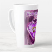 ハッピーマザーズデイ カフェラテマグ (左アングル)