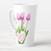 ハッピーマザーズデイ カフェラテマグ (左アングル)