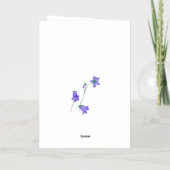 ハッピーマザーズデイ – カルテデヴォーシンプルクス 箔グリーティングカード (裏面)