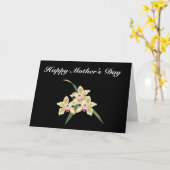 ハッピーマザーズデイ カード (黄色い花)