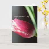 ハッピーマザーズデイ カード (黄色い花)