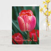 ハッピーマザーズデイ カード (黄色い花)