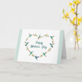 ハッピーマザーズデイ カード (黄色い花)