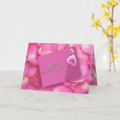 ハッピーマザーズデイ カード (黄色い花)