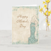 ハッピーマザーズデイ カード (黄色い花)